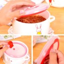 Lids for Bowls with Silicone Seal 3 pcs 5