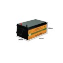 LiFePO4 baterie 12,8 V 200 Ah 2560 Wh Smart 4S 150 A BMS Lithiová Černá Karavany lodě obytné vozy i solární a záložní systémy 2