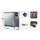 LiFePO4 baterie 51,2 V 900 Ah 16S 46080 Wh Vestavěné smart BMS 200 A RS485 i CAN Nerezový kryt Záložní zdroj pro solární systémy 2