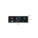 LiFePO4 Batterie 51,2 V 100 Ah 16S mit Bluetooth BMS 100 A und Touchscreen LCD-Display 476 x 147 x 443 mm 6000 Zyklen schwarze Solar Speicher 2