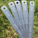 Lige dobbeltsidet lineal 15 cm 2