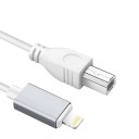 Lightning til USB-B M/M forbindelseskabel 1 m 1
