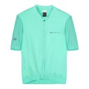 Lightweight and Breathable Men's Short Sleeve Cycling Jersey with Full Length Zip, Mesh Sleeves and Back Pocket 1