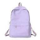 Lightweight Nylon Backpack 38 x 28 x 11 cm Simple Monochrome Design Casual Backpack for Everyday Use for School Work and Leisure 6