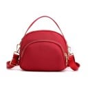 Lille dames crossbody taske med håndtag og bred justerbar rem Flere lynlåslommer Polyester Dimensioner 17 x 14 x 8 cm 2