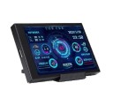 Lille sekundær skærm til overvågning af computerdata med metalfod 3,5&quot; IPS 1 m USB-C-kabel Bærbar ekstraskærm til din computer Ekstra skærm til overvågning af processoren 2