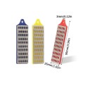 Lima per sci set 3 pz Grana 180 260 360 Strumento abrasivo in ossido di silicio per la manutenzione dei bordi degli sci e il servizio dell'attrezzatura da sci 3