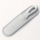 Lima per unghie in acciaio inossidabile 9 cm Grana diamantata Lima metallica bifacciale con custodia Manicure e pedicure professionale 5