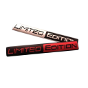 Limited Edition 3D Metal Sticker 10.3 x 1.5 cm Car Decoration Metallic Effect Adhesive Badge Styling for Bonnet Boot Bumper 1