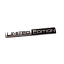 Limited Edition 3D-metalklistermærke 10,3 x 1,5 cm bildekoration med metallisk effekt til motorhjelm, bagagerum, kofanger 3