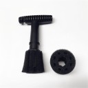 Limpa orifícios para parafusos e porcas de rodas com inserções de espuma Ferramenta para lavar discos com pega em forma de T Inserções 7