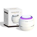 Limpeza ultrassónica de próteses e joias com luz UV 180ml 42kHz 28W 2 modos Temporizador em aço inoxidável com ficha EU 1