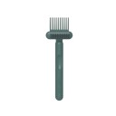 Limpiador 2 en 1 para peines y cepillos 17 x 5,5 cm Mini cepillo para eliminar cabellos y polvo Herramienta de limpieza para salón 2