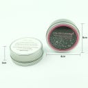 Limpiador de brochas de maquillaje con esponja Limpieza en seco de brochas sin agua Frasco de aluminio con tapa Diámetro 8 cm Altura 3 cm 11