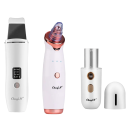 Limpiador de poros al vacío, limpiador de piel ultrasónico y vaporizador facial hidratante. 1