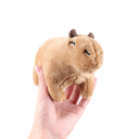 Lindo juguete de peluche de capibara, juguete de peluche para niños, juguete de peluche de capibara suave, decoración de animales para habitación 2