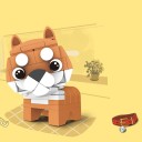 Lindo kit de construcción de perros 100 piezas 1
