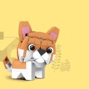 Lindo kit de construcción de perros 100 piezas 2