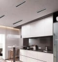 Linear LED Recessed Ceiling Spotlight 20W Neutral White 4000K 285 mm for Hallways 7
