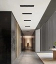 Lineární LED bodové stropní svítidlo 30W studená bílá 6000K zapuštěné osvětlení 418 mm do chodby 7