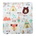 Linge de bain en coton pour enfants 120 x 120 cm E438 5