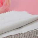 Lingettes de nettoyage pour bijoux 50 pcs Lingettes douces en daim Petit format environ 8 x 8 cm Avec un bord cranté Pour la boîte à bijoux 3