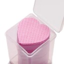 Lingettes en coton en forme de cœur pour enlever le vernis à ongles Dissolvant pour ongles Accessoire de nettoyage sans peluches 200 pcs 5