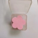 Lingettes en coton en forme de fleur pour le dissolvant de vernis à ongles 200 pcs 5