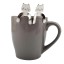 Lingură de cafea cu pisică - 2 buc 3