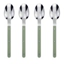 Linguri de masă Set de tacâmuri design Linguri de masă moderne cu mânere ergonomice Vase de bucătărie elegante pentru acasă 4