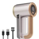 Lint Remover Rechargeable Fabric Shaver 2000 mAh LED Display 3 Speeds USB-C For Sweaters and Upholstery 6