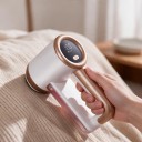 Lint Remover Rechargeable Fabric Shaver LED Display 3 Speeds 2000 mAh USB-C For Sweaters and Sofas 2