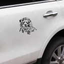 Lion Car Sticker B485 4