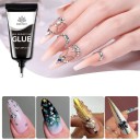 Lipici gel pentru unghii 30 ml pentru strasuri, decorațiuni și modelare 3D 2
