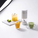 Liquidificador portátil MIJIA 2 para smoothies e sumos 300 ml 19500 rpm Carregamento USB-C Bateria 1300 mAh Lâminas de aço inoxidável Branco 9