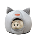Lit douillet en peluche pour chats 33 x 36 x 37 cm 2