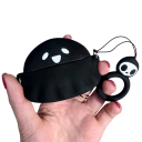 Liukastumisen estävä kuori AirPods 4 Halloween-henki teema Silikoninen pehmeä kuori Iskuja vaimentava, suojaa naarmuilta, pölyltä ja kosteudelta 2
