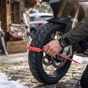 Liukastumisenestoketjut moottoripyörälle 10 kpl Muoviset renkaat 50 cm Skootterille ja polkupyörälle Lumeen ja jäähän 3