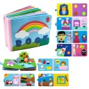 Livre éducatif en tissu pour enfants 2