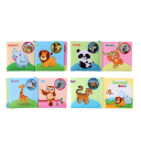 Livre en tissu mots anglais animaux 2