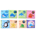 Livre en tissu mots anglais monde marin 2