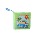 Livre en tissu mots anglais nature 1