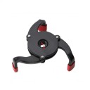 Llave de tres brazos para filtro de aceite 60–95 mm 3/8" Cabezal autoadaptable para el cambio de filtro de coche y furgoneta 3