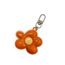 Llavero 5 cm Motivo Floral Aleación de Metal Anillo Metálico Linda Decoración para Llaves Mochila Bolso Regalo 10