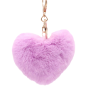Llavero Corazón de Peluche Llavero de Peluche Suave Adorno Decorativo para Bolso Mochila Regalo Romántico para Mujeres 7