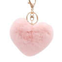Llavero Corazón de Peluche Llavero de Peluche Suave Adorno Decorativo para Bolso Mochila Regalo Romántico para Mujeres 11
