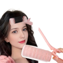 Lockenwickler für Pony und Haare 11 x 3,5 cm Ohne Wärme Lockenwickler über Nacht Voluminöse Styling-Clips Zubehör zur Haarpflege 2