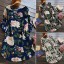 Lockeres Kleid mit Blumenmuster 1