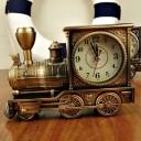 Locomotief bureauklok 2