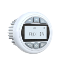 Lodné rádio Bluetooth prijímač MS-12RV FM a AM tuner USB AUX RCA výstup IPX5 vodotesné biele na loď jachtu obytný vůz a ATV i vírivku 1